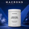 Creatine Monohydrate - Unflavoured Micronised Powder (500g)