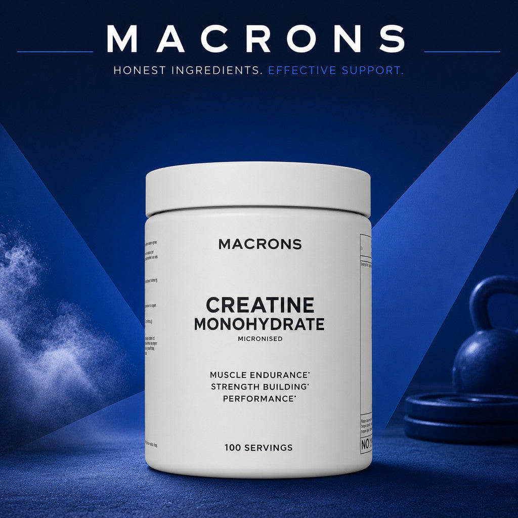 Creatine Monohydrate - Unflavoured Micronised Powder (500g)