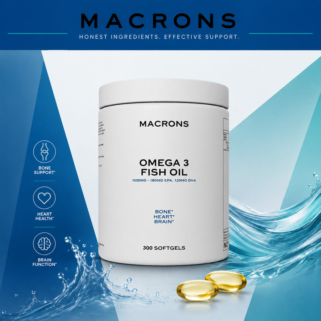 Omega 3 Fish Oil (300 Softgels)
