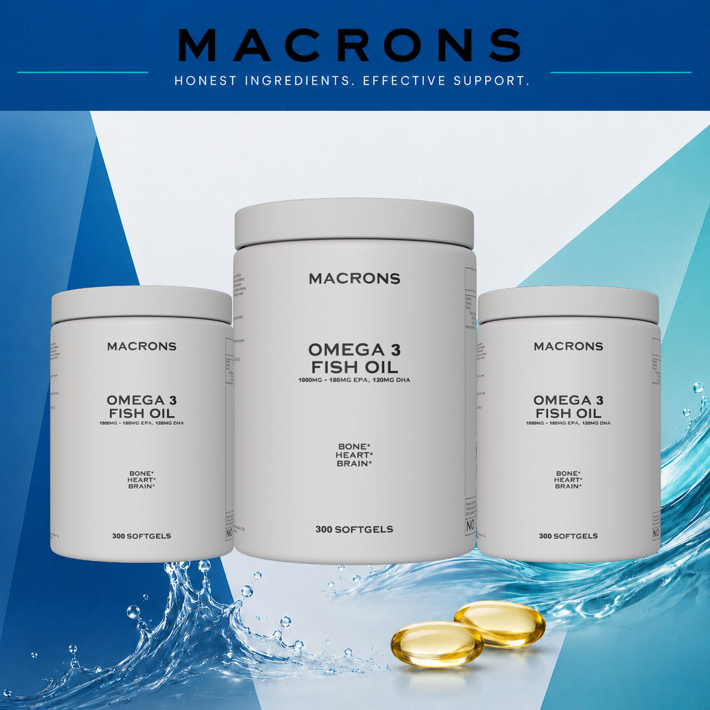 Omega 3 Fish Oil (300 Softgels)