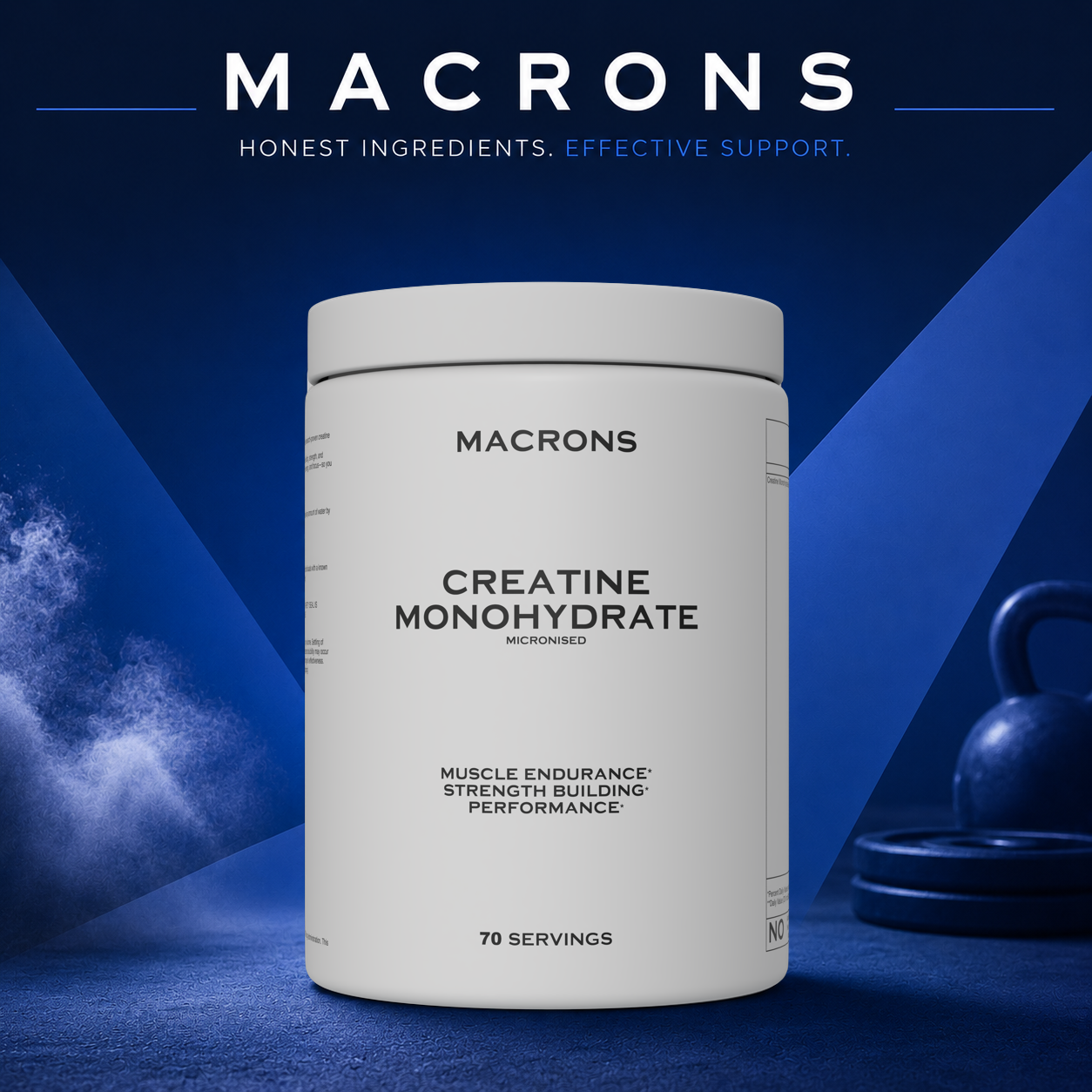 Creatine Monohydrate - Unflavoured Micronised Powder (350g)